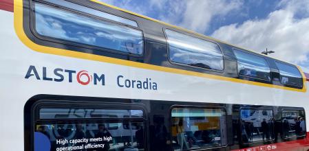 Imagen exterior de la serie Coradia de Alstom en la que se basan los nuevos trenes de Cercanías de Renfe