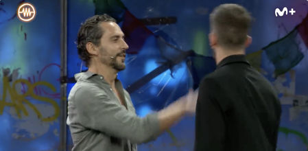 Paco León y David Broncano se lían a bofetones en ‘La Resistencia’