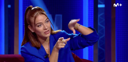 Laura Escanes en el programa 'Martínez y Hermanos' de Movistar+