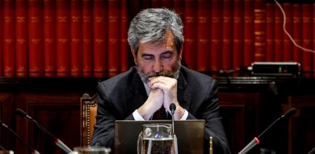 El presidente del Consejo General del Poder Judicial (CGPJ), Carlos Lesmes