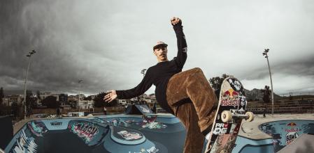 Danny Leon, durante el Red Bull Bowl Rippers de Marsella, en octubre del 2020