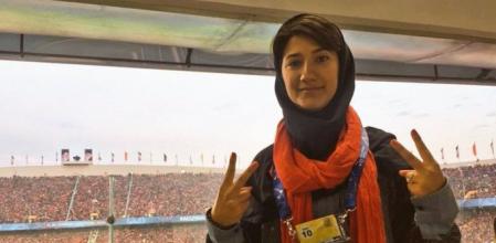 La periodista iraní Nilufar Hamedi