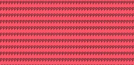 Acertijo visual: ¿Eres capaz de encontrar la ‘I’ escondida entre las ‘P’ en solo 10 segundos?