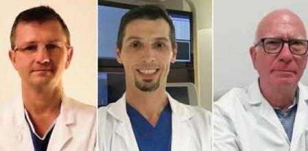 Dr. Ignasi Anguera, Dr. Paolo Domenico y Dr. Xavier Sabaté