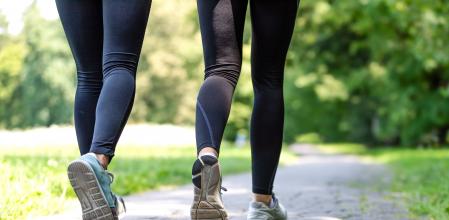 Caminar es una actividad muy saludable