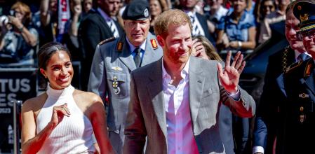 Meghan Markle y el príncipe Enrique en una imagen de archivo reciente.