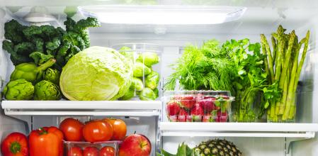 Los vegetales deben conservarse juntos o separados según la cantidad de etileno que produzcan