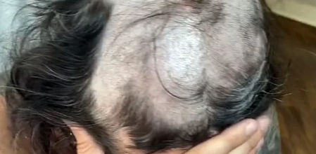 Los hijos aprovecharon que estaba durmiendo la mona para hacer travesuras