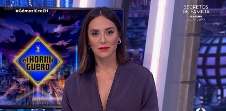 Tamara Falcó reapareció muy serie en el plató de 'El Hormiguero'