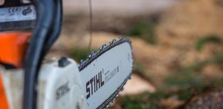 Una motosierra en una foto e archivo.&nbsp;