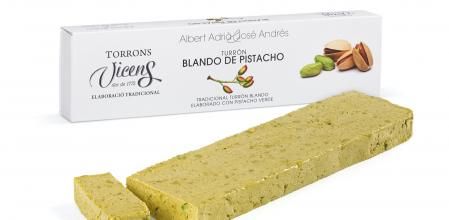 El turrón blando de pistacho de Albert Adrià y José Andrés