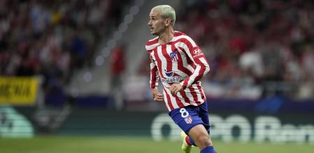 Antoine Griezmann disputando un partido de Champions League esta temporada con el Atlético de Madrid