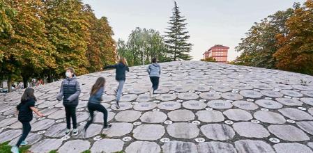 15-10-2021, Vitoria, Monumento a las victimas del terrorismo. Foto: L. RIco