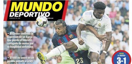 Portada de mundo deportivo