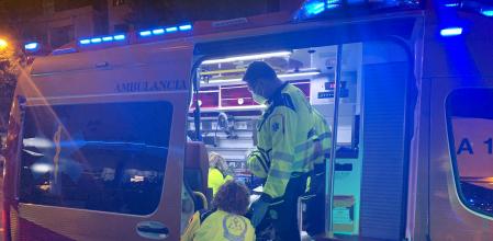 Bomberos incendio Usera