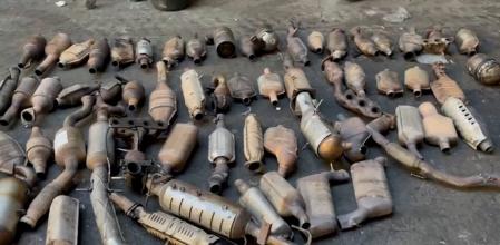 Catalizadores recuperados por los Mossos