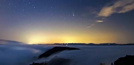 La lluvia de estrellas Oriónidas.