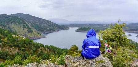 Embalse de Atazar, en la Sierra Norte de Madrid