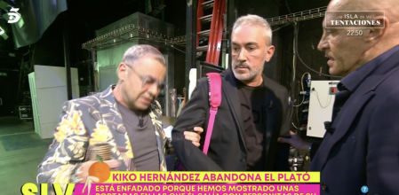 Kiko Hernández abandona el plató Sálvame’: