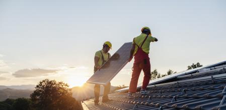 Instalación de energías renovables en el hogar