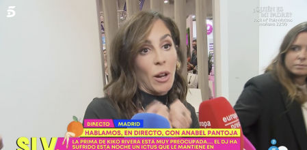 Anabel Pantoja, sobre el estado de salud de su primo Kiko Rivera:
