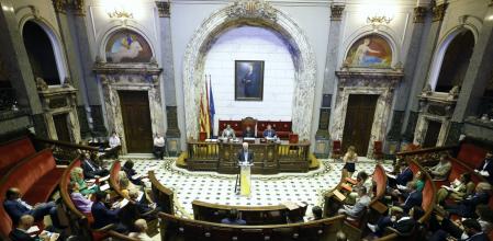 El hemiciclo municipal en el debate de estado de la Ciudad