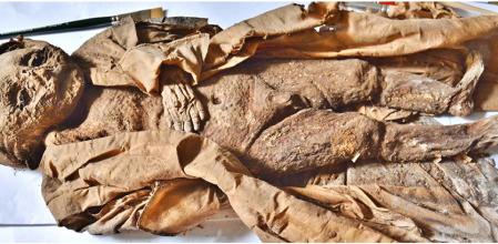 Las condiciones de la cripta familiar de los Starhemberg provocó que el cuerpo del bebé se momificara de forma natural