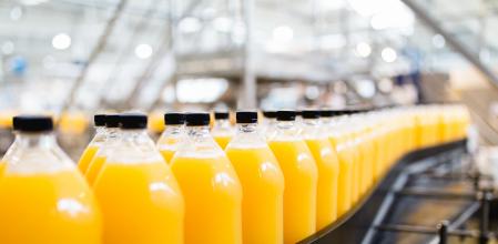 Zumo de naranja industrial