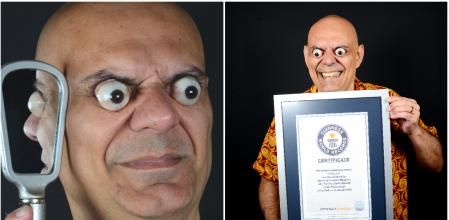 Conoce a Tío Chico, el hombre con los ojos más saltones del mundo: “Mi habilidad es un don”