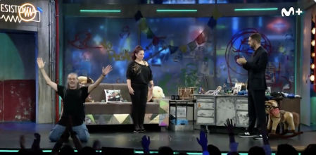 La eufórica entrada de Camela a ‘La Resistencia’: “Tengo que besar el suelo”