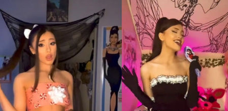 Una mujer se está lucrando en TikTok y Onlyfans por su increíble parecido con Ariana Grande