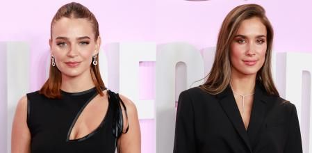 Laura Escanes y María Pombo en el estreno de 'Dulceida al Desnudo' en Madrid