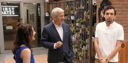 Rubén hizo lo posible por agradar a su cita.