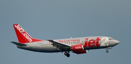 Un avión de la compañía Jet2