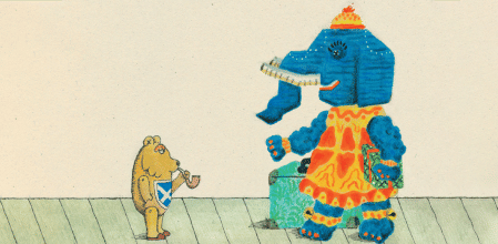 Los premiados ilustradores Javier Sáez Castán y Manuel Marsol se han unido en 'Un par de ojos nuevos'