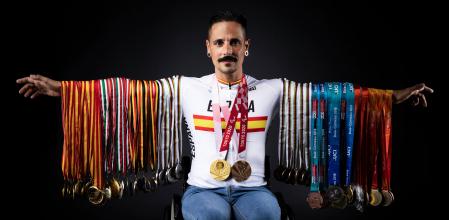 El palmarés de Sergio Garrote está al alcance de muy pocos deportistas.