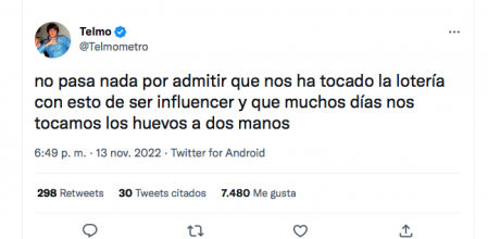 El debate viral sobre la profesión de influencer: de "nos ha tocado la lotería" a "no sabéis el trabajo que supone"