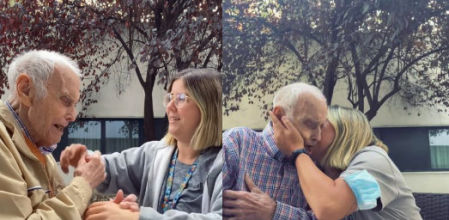 Enternece a miles de personas en TikTok mostrando cómo cuida a su abuelo con alzheimer