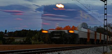 El tren fantasma de Vic.