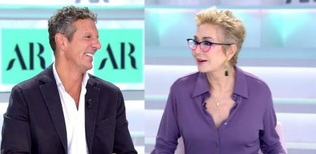 Joaquín Prat y Ana Rosa Quintana en 'El programa de Ana Rosa'