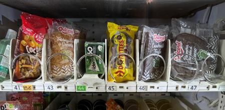 Máquina de vending en el hospital X de Barcelona