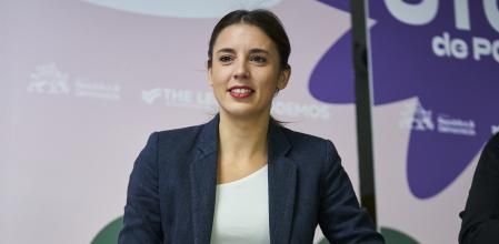 La ministra Irene Montero