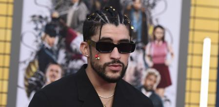 Benito Antonio MartÃ­nez Ocasio, also known as Bad Bunny, arrives at the premiere of 