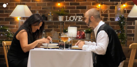 La cita entre Asier y Mónica en 'First Dates'