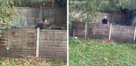 La guerra de hojas secas entre vecinos que termina con una mujer exponiendo al culpable