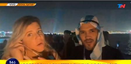 Roban a una periodista argentina en directo