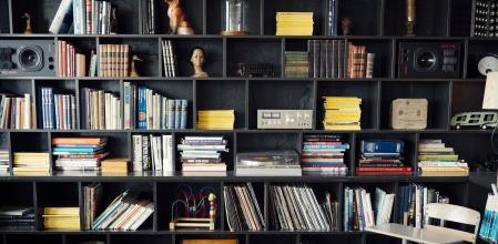 Ordenar los libros con gusto es más sencillo de lo que parece.