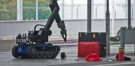 A estos robots se les puede incorporar munición de escopeta