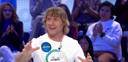 Julian como invitado en 'Pasapalabra'.