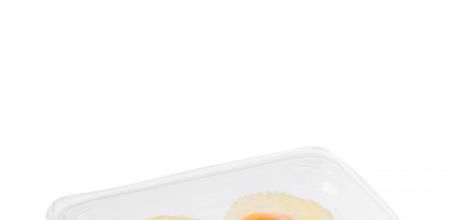 Imagen promocional de huevos a la plancha, un producto que ha sido muy comentado en redes